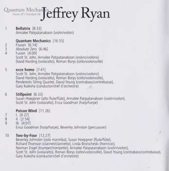CD Jeffrey Ryan: Quantum Mechanics: Music Of | Musique De Jeffrey Ryan