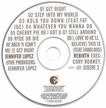 CD Jennifer Lopez: Rebirth