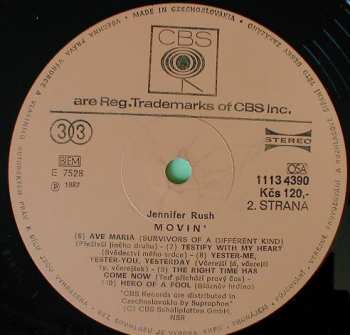 LP Jennifer Rush: Movin'
