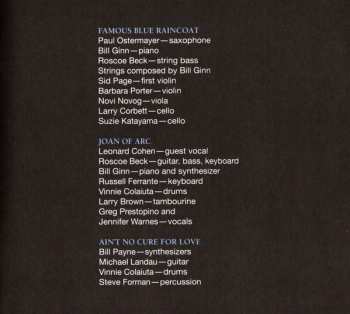 CD Jennifer Warnes: Famous Blue Raincoat (The Songs Of Leonard Cohen)