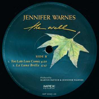 3LP/Dobozkészlet Jennifer Warnes: The Well LTD
