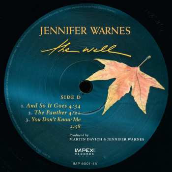 3LP/Dobozkészlet Jennifer Warnes: The Well LTD