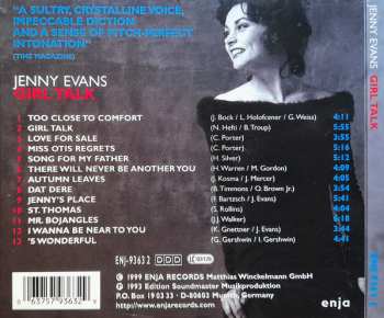 CD Jenny Evans: Girl Talk