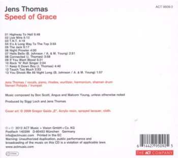 CD Jens Thomas: Speed Of Grace
