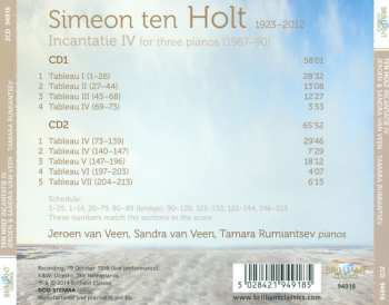 2CD Simeon ten Holt: Incantatie IV For Three Pianos