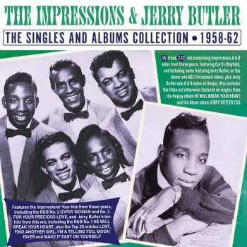 2CD The Impressions: The Singles And Albums Collection 1958-62