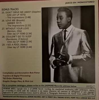 CD The Impressions: No End Or Time (The Early Years)