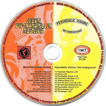 CD Jerry Cole: More Psychedellic Guitars / Psychedelic Visions