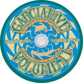 2CD The Jerry Garcia Band: GarciaLive Volume 11 (November 11th 1993 Providence Civic Center)