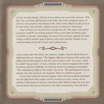 2CD The Jerry Garcia Band: GarciaLive Volume Seven (November 8th 1976 Sophie's, Palo Alto)