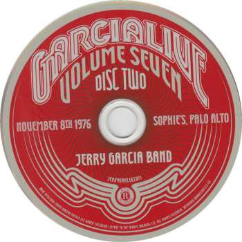 2CD The Jerry Garcia Band: GarciaLive Volume Seven (November 8th 1976 Sophie's, Palo Alto)