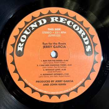 LP Jerry Garcia: Run For The Roses