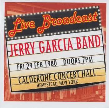 3CD/Dobozkészlet Jerry Garcia: The Broadcast Archives