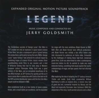 2CD Jerry Goldsmith: Legend (Expanded Original Motion Picture Soundtrack) LTD