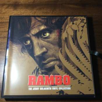 5LP/Dobozkészlet Jerry Goldsmith: Rambo: The Jerry Goldsmith Vinyl Collection LTD | CLR