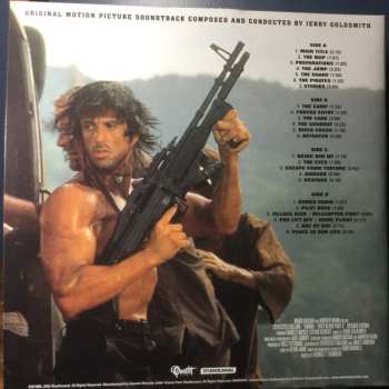 5LP/Dobozkészlet Jerry Goldsmith: Rambo: The Jerry Goldsmith Vinyl Collection LTD | CLR