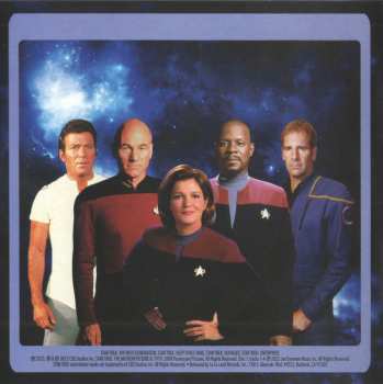 4CD/Dobozkészlet Paul Baillargeon: Star Trek Collection: The Final Frontier LTD
