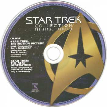 4CD/Dobozkészlet Paul Baillargeon: Star Trek Collection: The Final Frontier LTD