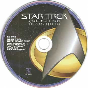 4CD/Dobozkészlet Paul Baillargeon: Star Trek Collection: The Final Frontier LTD