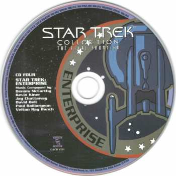 4CD/Dobozkészlet Paul Baillargeon: Star Trek Collection: The Final Frontier LTD