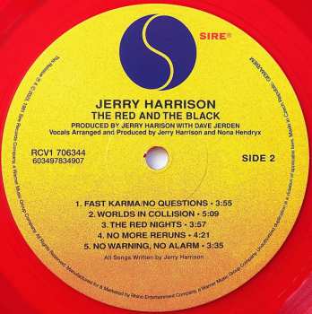 2LP Jerry Harrison: The Red And The Black LTD | CLR