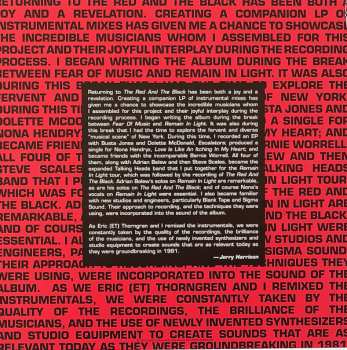 2LP Jerry Harrison: The Red And The Black LTD | CLR
