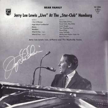 LP Jerry Lee Lewis: "Live" At The "Star-Club" Hamburg