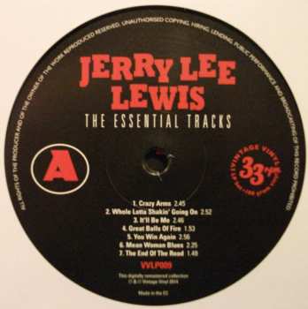 2LP Jerry Lee Lewis: The Essential Tracks