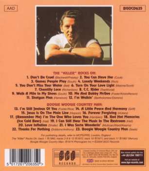 CD Jerry Lee Lewis: The "Killer" Rocks On / Boogie Woogie Country Man