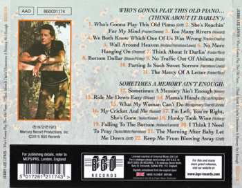CD Jerry Lee Lewis: Who's Gonna Play This Old Piano... (Think About It Darlin') / Sometimes A Memory Ain't Enough