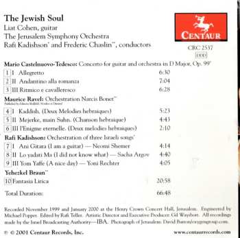 CD Liat Cohen: The Jewish Soul
