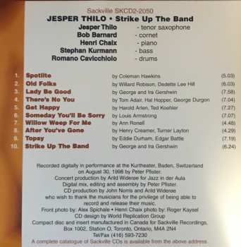 CD Jesper Thilo: Strike Up The Band