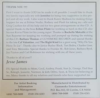 CD Jesse James: It Just Don't Feel The Same