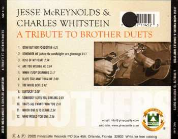 CD Jesse McReynolds: A Tribute To Brother Duets
