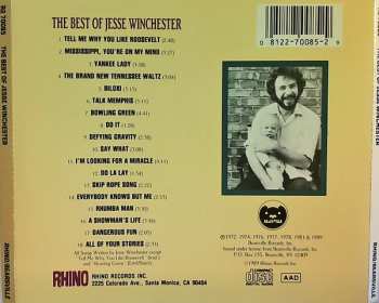 CD Jesse Winchester: The Best Of
