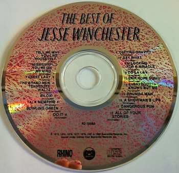 CD Jesse Winchester: The Best Of
