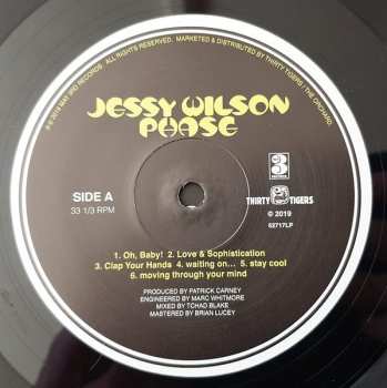 LP Jessy Wilson: Phase