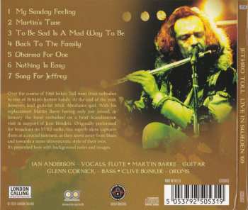 CD Jethro Tull: Live In Sweden '69
