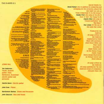 CD Jethro Tull: Too Old To Rock 'N' Roll : Too Young To Die