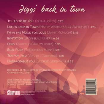 CD Jiggs Whigham: Jiggs’ Back In Town