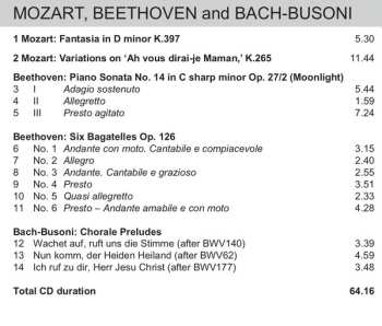 CD Jill Crossland: Plays Mozart, Beethoven, Bach-Busoni 