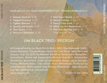 CD Jim Black Trio: Reckon