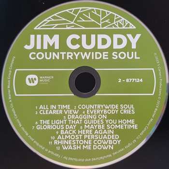 CD Jim Cuddy: Countrywide Soul