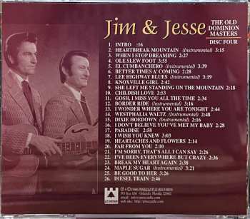 4CD/Dobozkészlet Jim & Jesse: The Old Dominion Masters