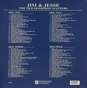 4CD/Dobozkészlet Jim & Jesse: The Old Dominion Masters