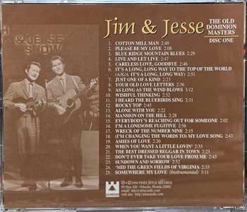 4CD/Dobozkészlet Jim & Jesse: The Old Dominion Masters