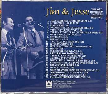 4CD/Dobozkészlet Jim & Jesse: The Old Dominion Masters