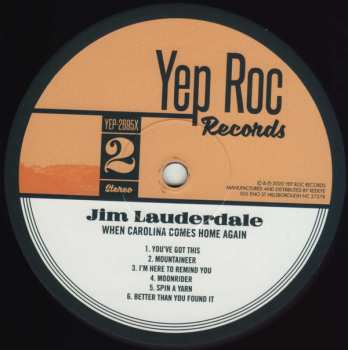 LP/SP Jim Lauderdale: When Carolina Comes Home Again 