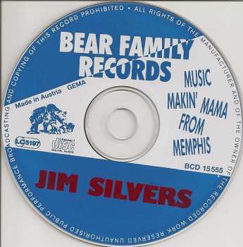 CD Jim Silvers: Music Makin' Mama From Memphis