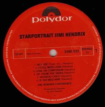 2LP/Dobozkészlet The Jimi Hendrix Experience: Starportrait Jimi Hendrix